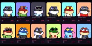Bitcoin Frogs NFTs Collection Takes the Lead